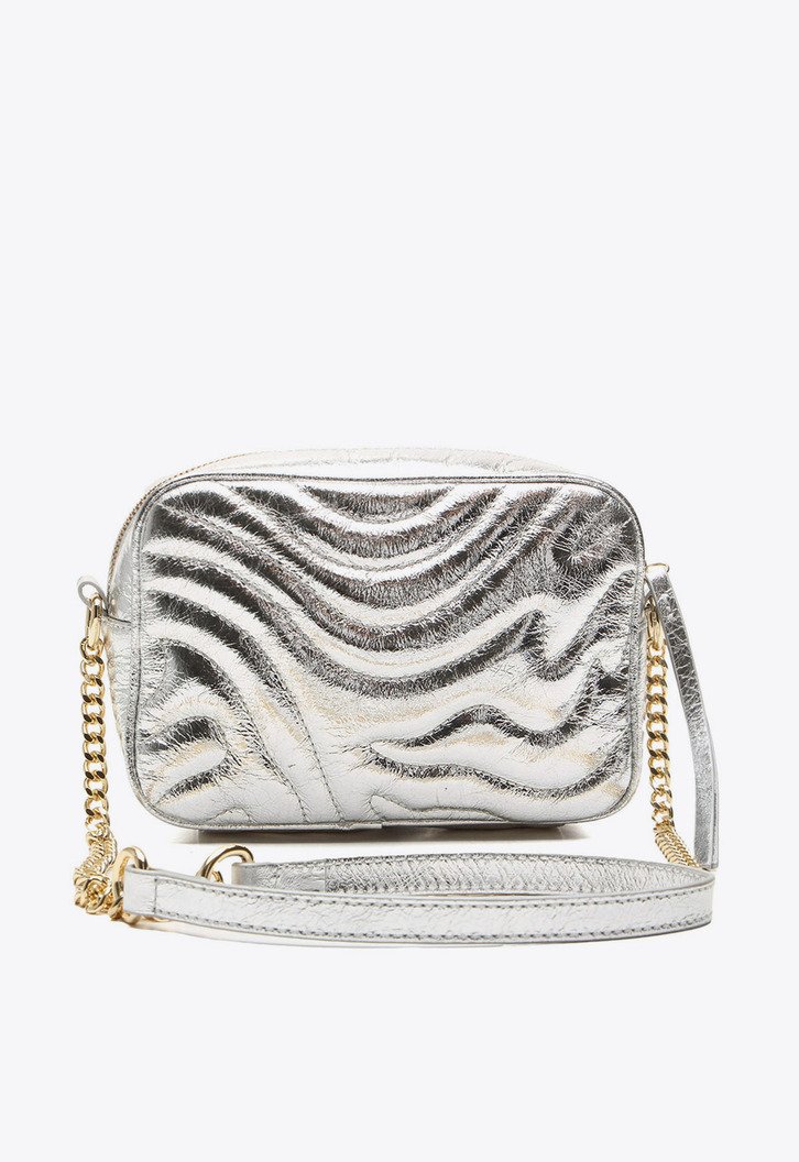 Bolsa Tiracolo Prata Vicenza Adele Pequena