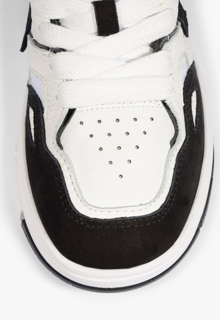 Tênis Court 95 Branco e Preto