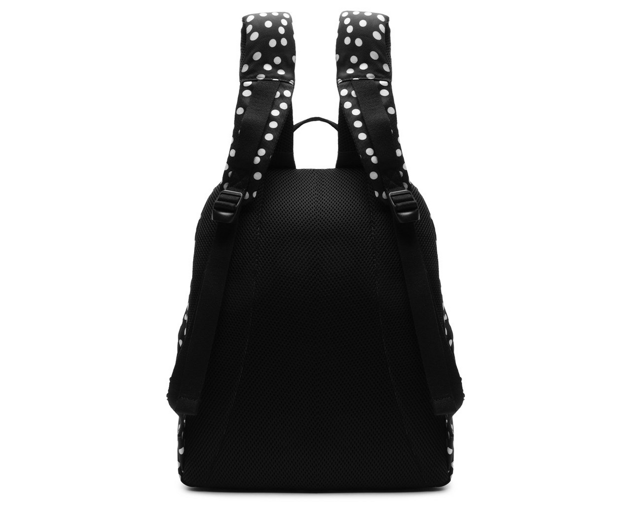 mochigo360様 °・*:.。.☆ Mochila Grande Puxador Detalhe Nó Preta Poá | ZZ MALL