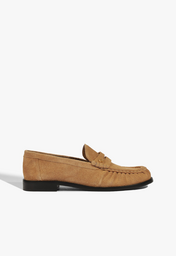 Mocassim Couro Bohemian Icons Marrom Bege