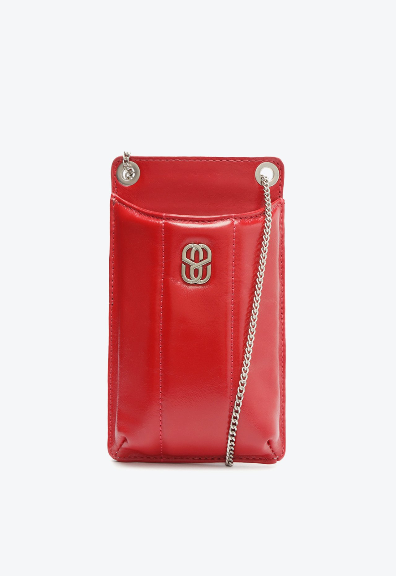 Porta Celular Vermelho Schutz Izzy Couro | ZZ MALL