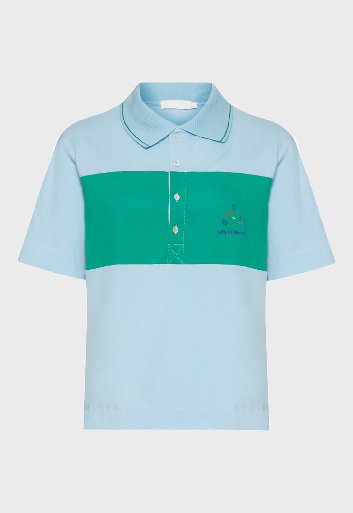 Camiseta Azul Schutz Manuela Creative Process