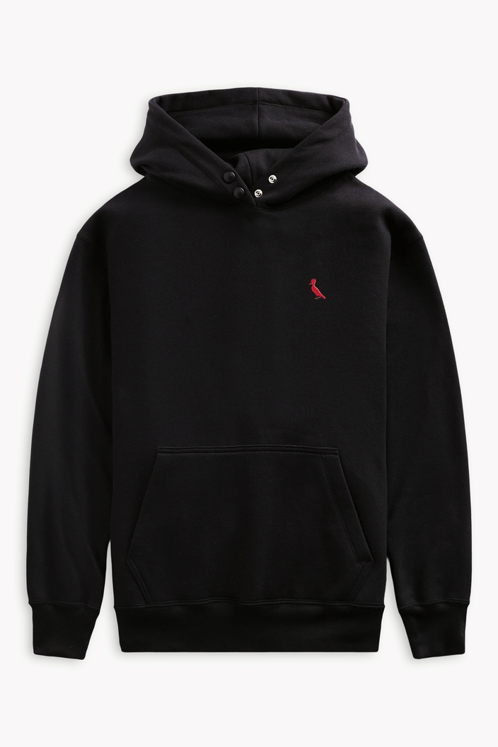 MOLETOM PRETO RESERVA HOODIE BRASA PICA PAU BORDADO