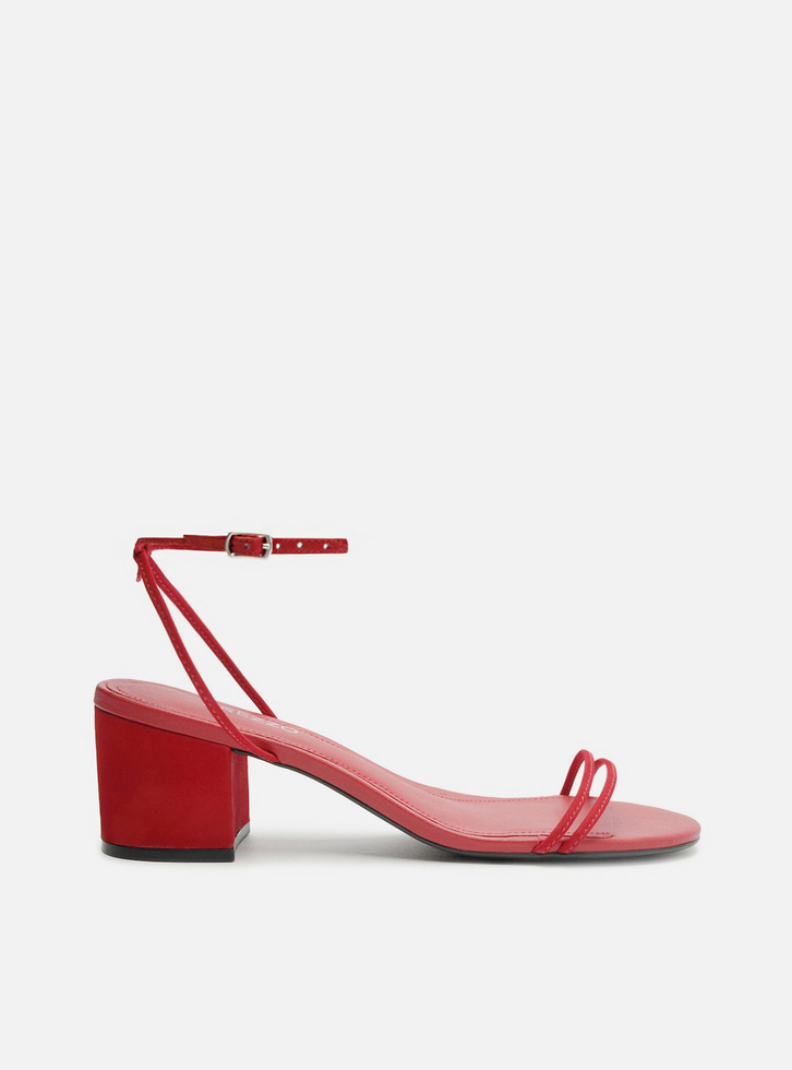 商品画像：Tamanco Santa Lolla Off White Salto Bloco Tiras Strass Prata 4