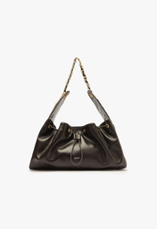 Bolsa Marrom Schutz Shoulder Elvie Couro