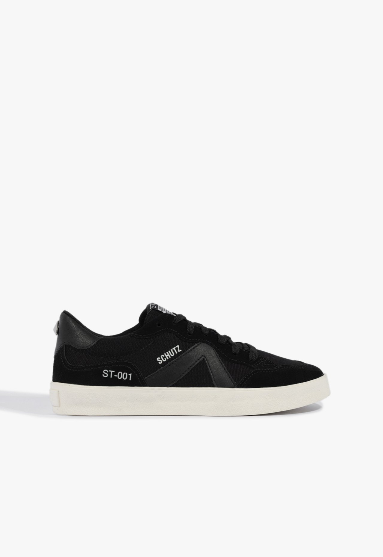 03's Club Store　904545 Tênis ST Schutz Couro Preto | ZZ MALL
