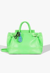 Bolsa Tote Verde Schutz Média Heaven Couro