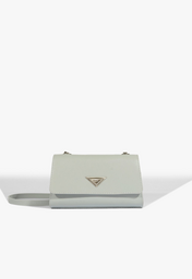 Bolsa Tiracolo Pequena Cally Couro Azul