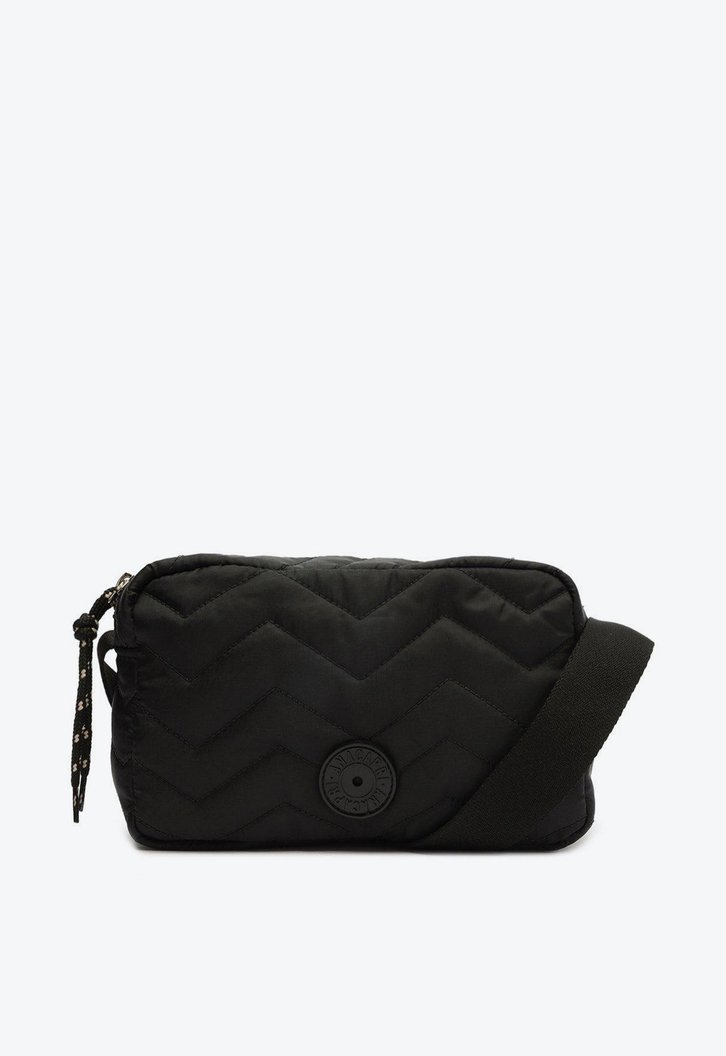 Bolsa Tiracolo Preta Matelassê Nylon