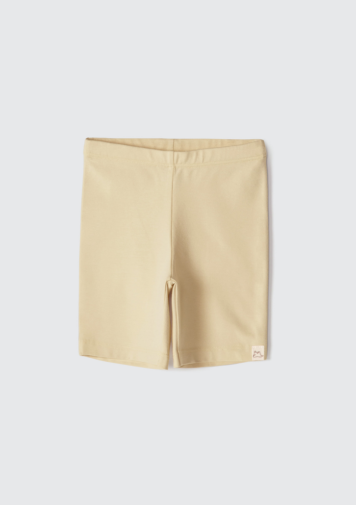 Bermuda Amarelo Hering Kids Ciclista Infantil Menina Toddler