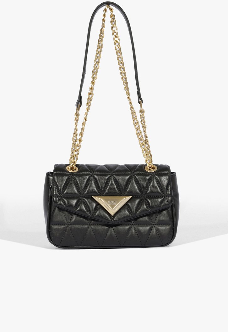 Bolsa Tiracolo Preta Schutz Média Matelassê 944