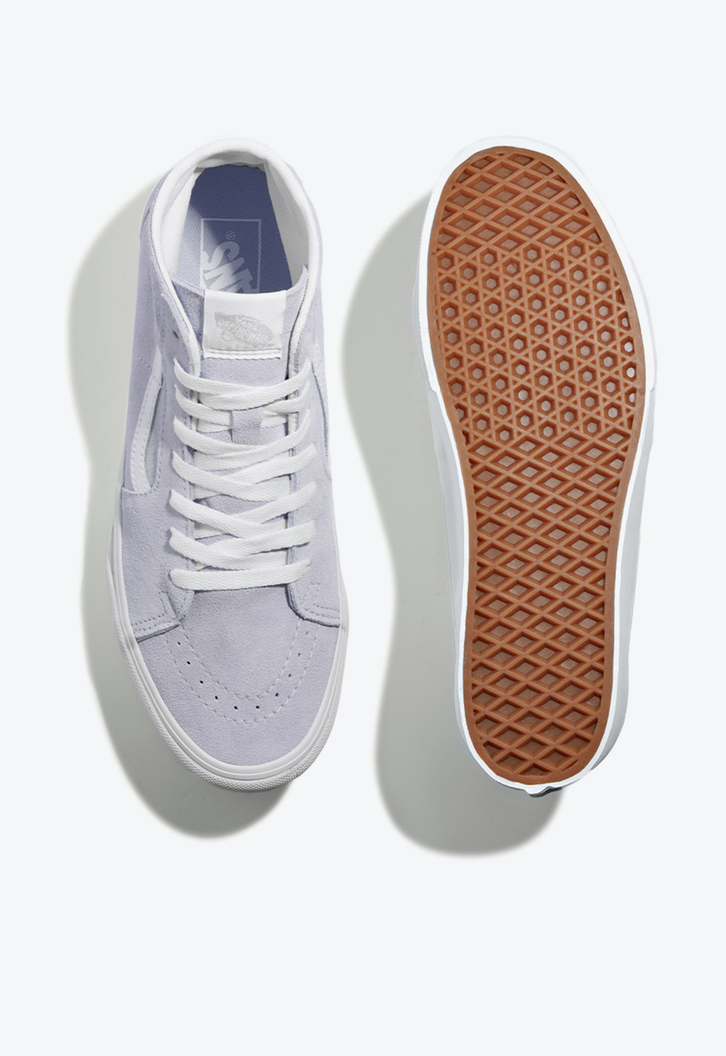 Tênis Sk8-Hi Tapered Stackform Butter Leather Essential Halogen Blue