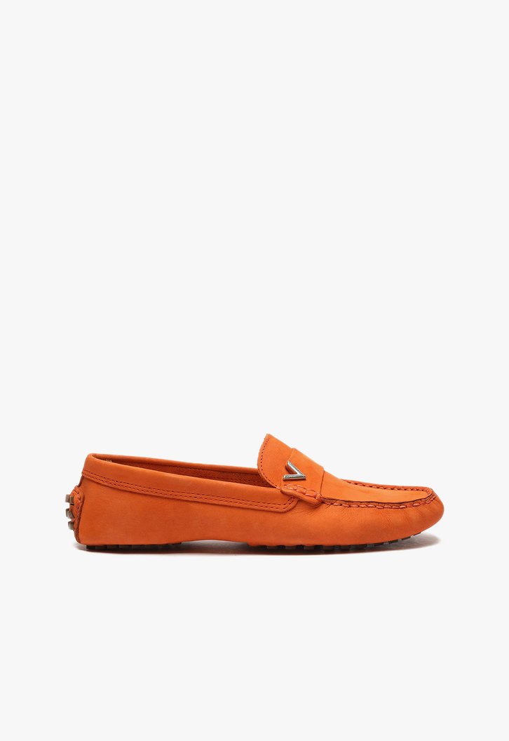 Sapato Schutz Mocassim Triangle Laranja