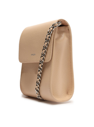 Mini Bolsa Porta-celular Nude Arezzo Couro Abraccio