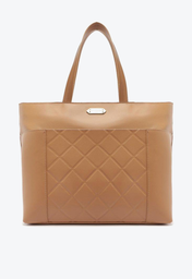 Bolsa Shopping Nude Anacapri Matelassê Grande