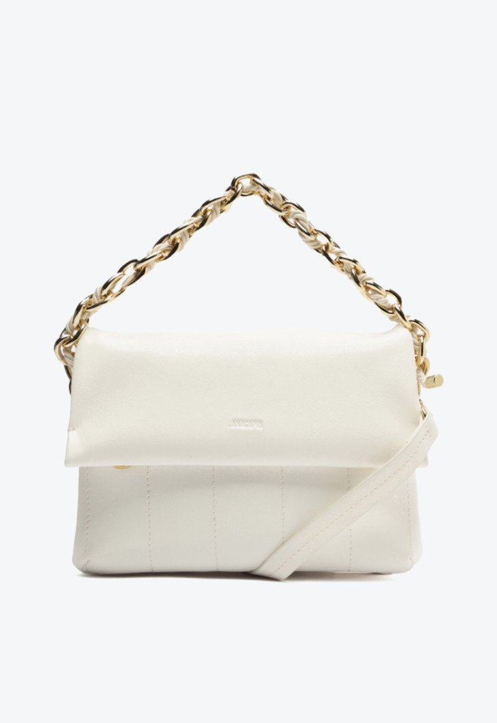 Bolsa Tiracolo Anacapri Pequena Cordão Branca