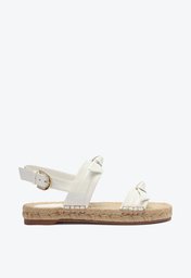 Clarita Espadrille Sandal White