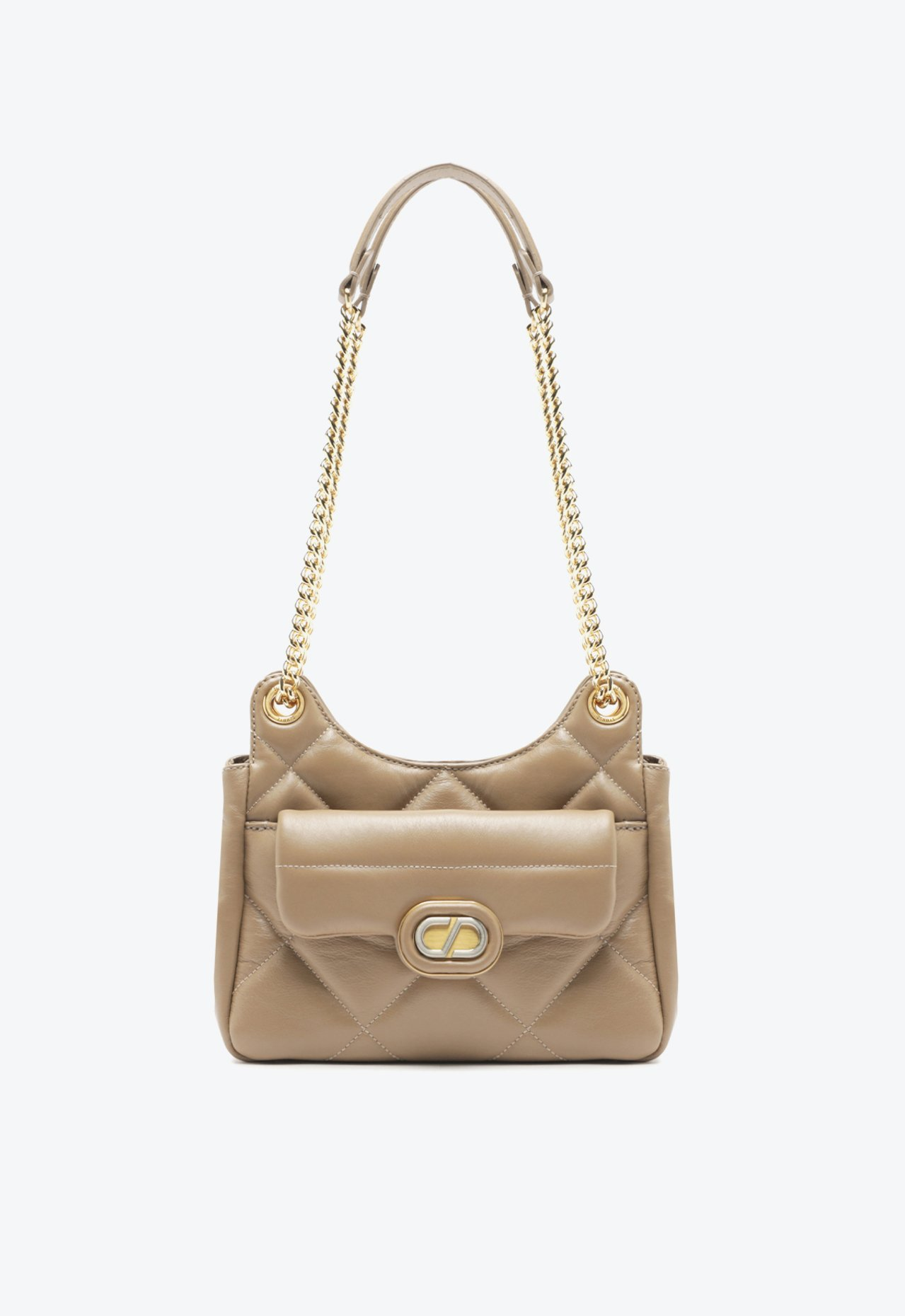 Bolsa Tiracolo Marrom Clara Schutz Média Dazzle Couro Bolsa Tiracolo Marrom Clara Schutz Média Dazzle Couro