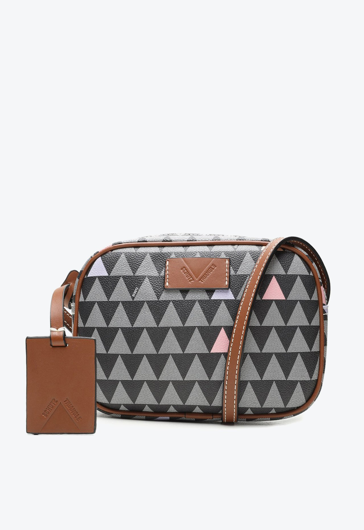 Bolsa Tiracolo Preta Schutz Kate New Triangle | ZZ MALL