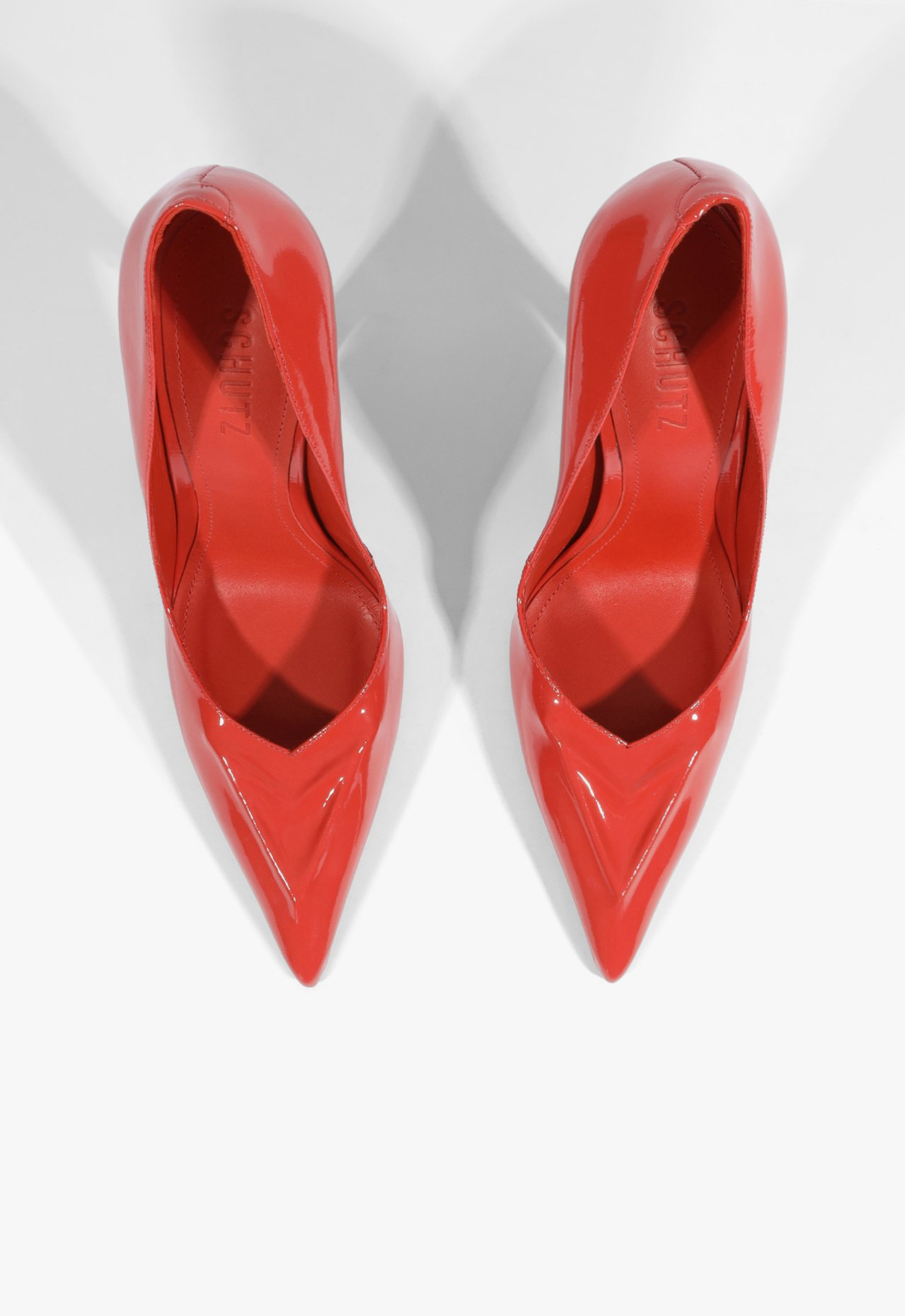 Scarpin Lexi Scarlet Couro Vermelho | ZZ MALL