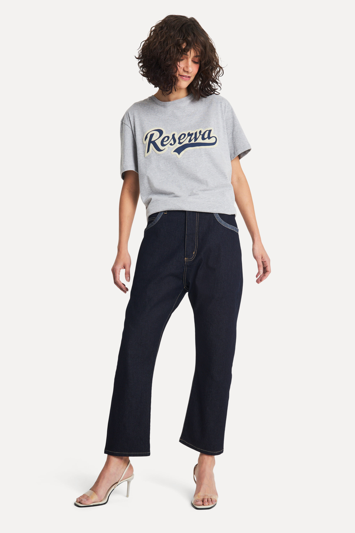 CALÇA JEANS AZUL ESCURA RESERVA CARROT JAPA | ZZ MALL