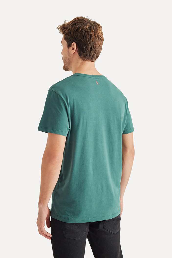 CAMISETA VERDE RESERVA SIMPLES MASCULINA