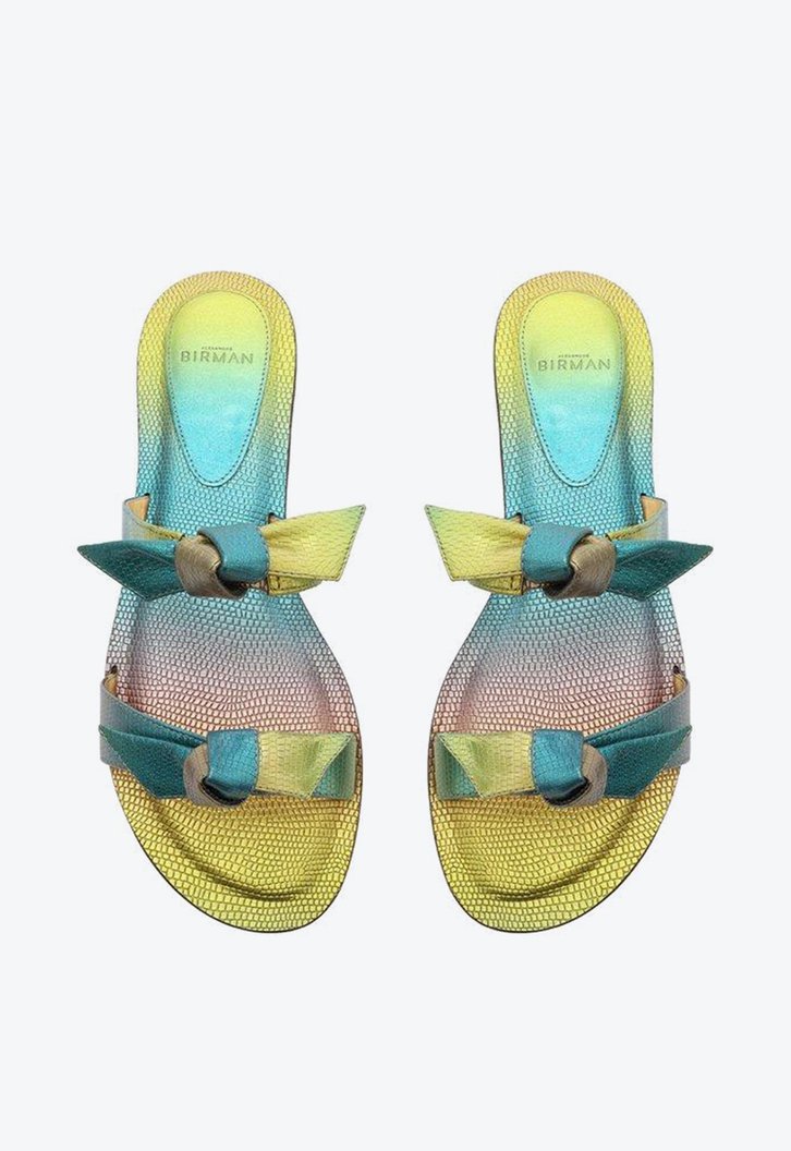 Clarita Slide Eurosummer Rainbow Washed