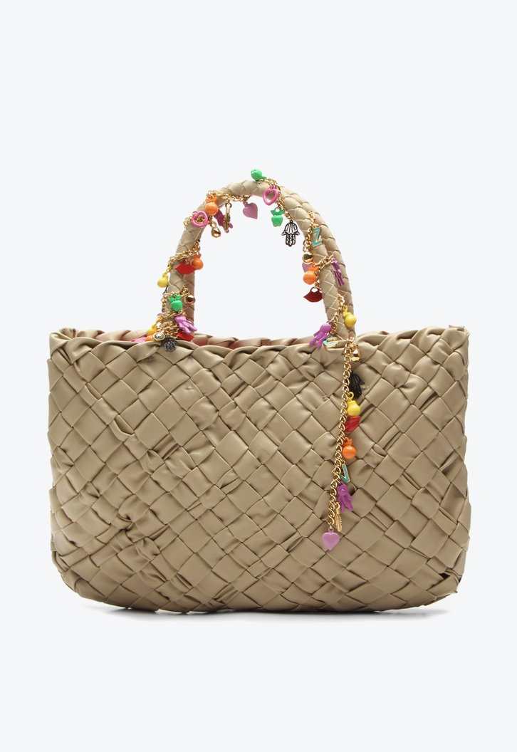 Bolsa Tote Anna Grande Bege