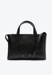 Bolsa Tote Western Preta Anacapri Média