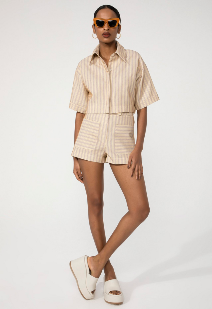 Shorts Adele Bege