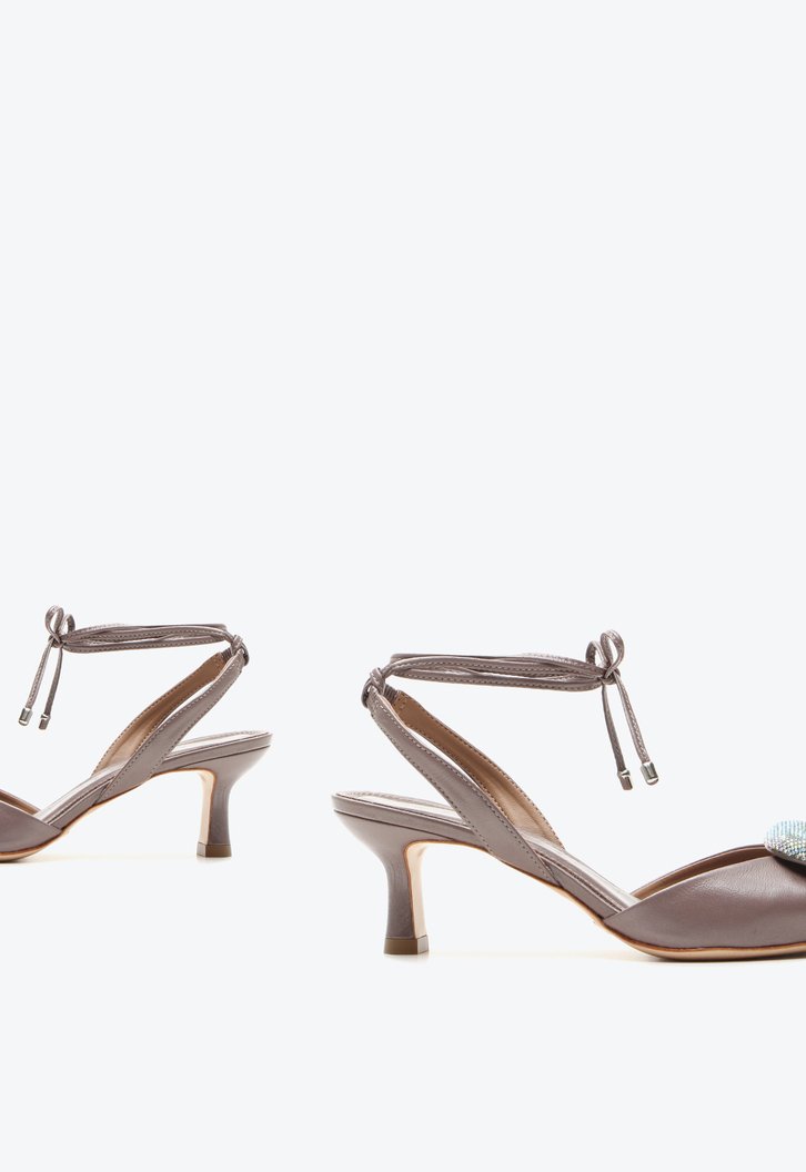 Slingback Cinza Vicenza Whitney