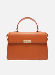 Bolsa Tote Laranja Arezzo Quadrada