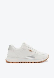 Tênis Branco E Prata Anacapri Lavínia Sporty