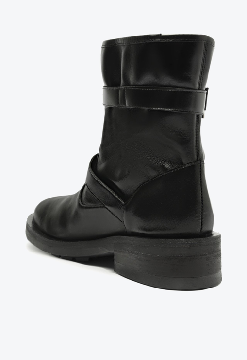 Bota Bronson Couro Preta