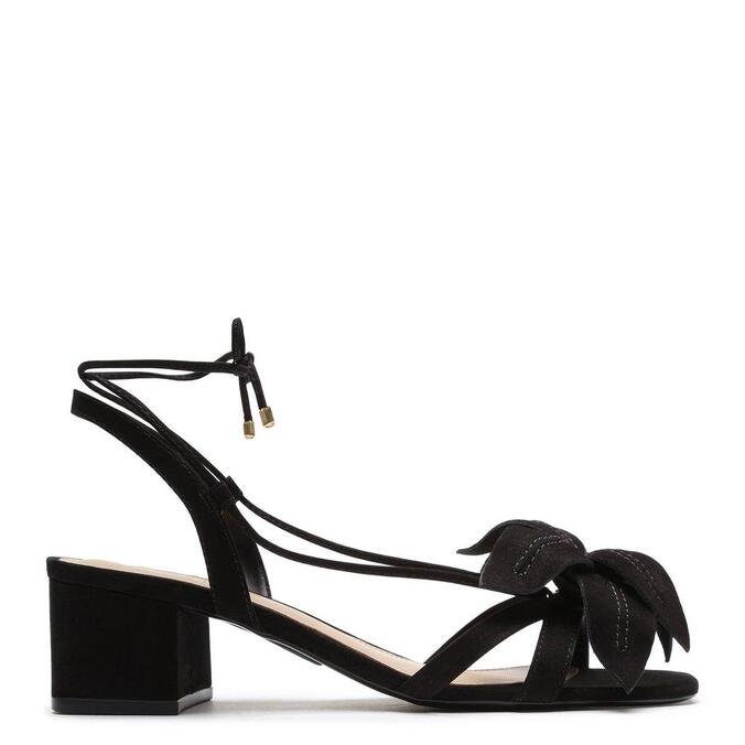 arezzo sandalia preta