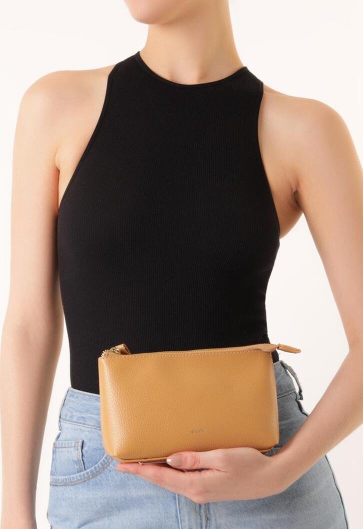 Necessaire Pequena Valentina Bege