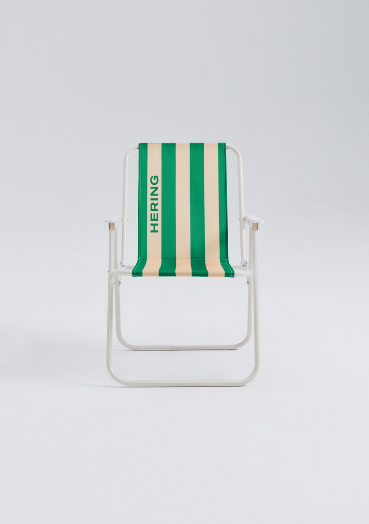 Cadeira Verde Hering De Praia Estampada