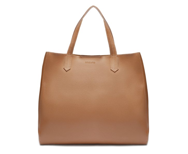 Bolsa Shopping Marrom Anacapri Soft Grande