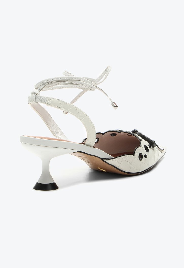 Slingback Branco Vicenza Adare | ZZ MALL