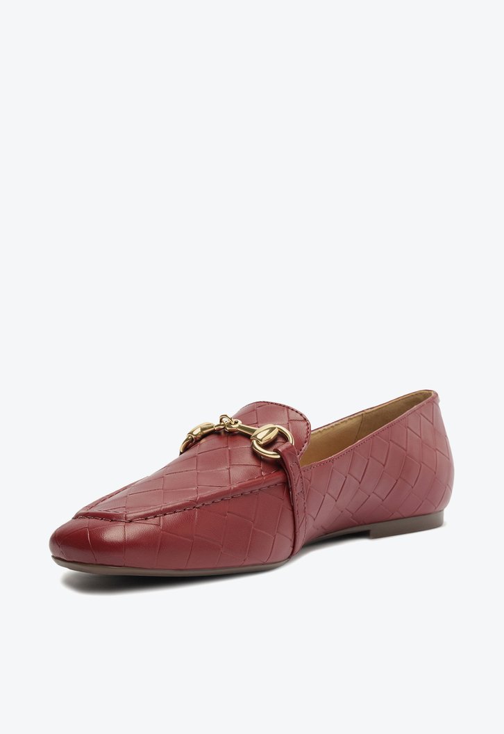 Mocassim Vermelho Texturas