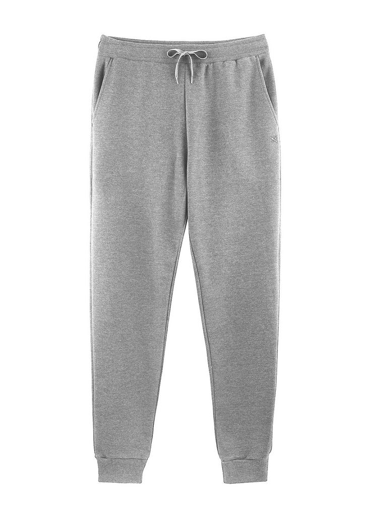 Calça Cinza Hering Em Moletom Masculina Básica Jogger