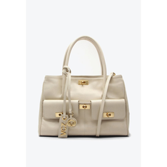 Bolsa Tote Bege Vicenza Bethany Grande