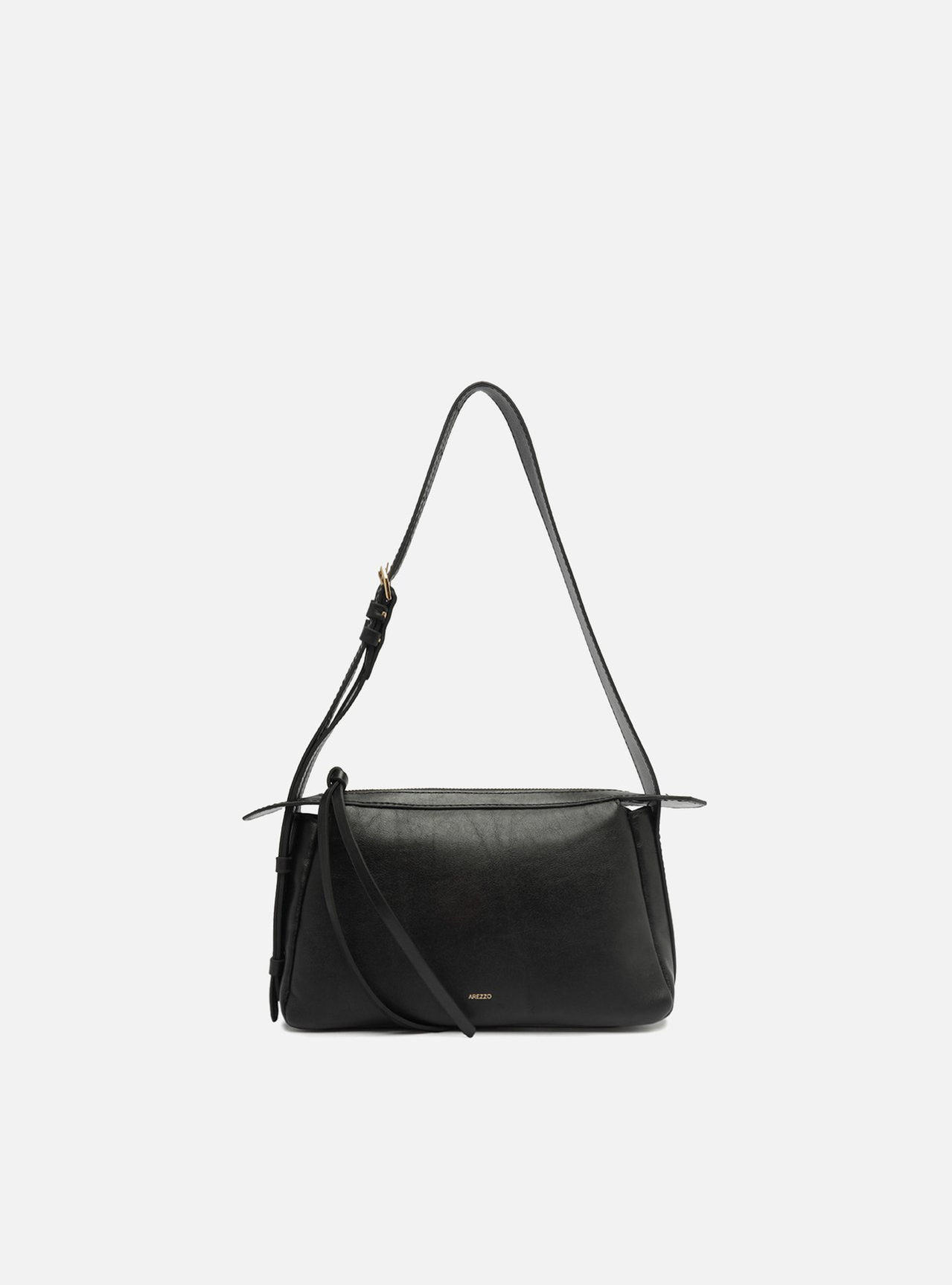 Tiracolo Preta Couro Pequena Alça Regulável | ZZ MALL