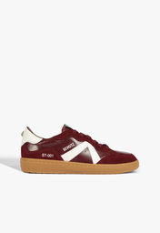 Tênis Couro Vermelho