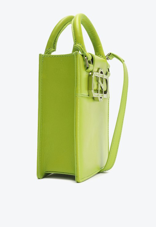 Bolsa Tiracolo Schutz Smolz Annie Couro Verde