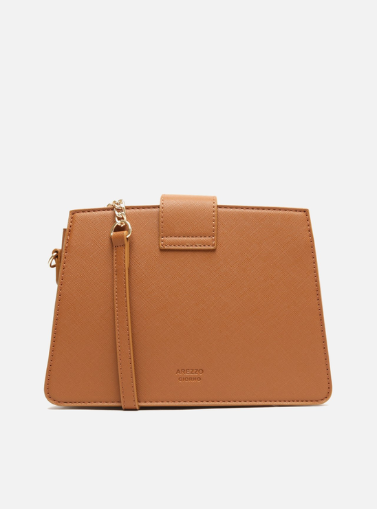 Bolsa Tiracolo Marrom Arezzo Pequena Corrente | ZZ MALL