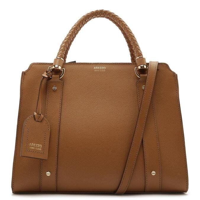 Arezzo bolsas couro clearance