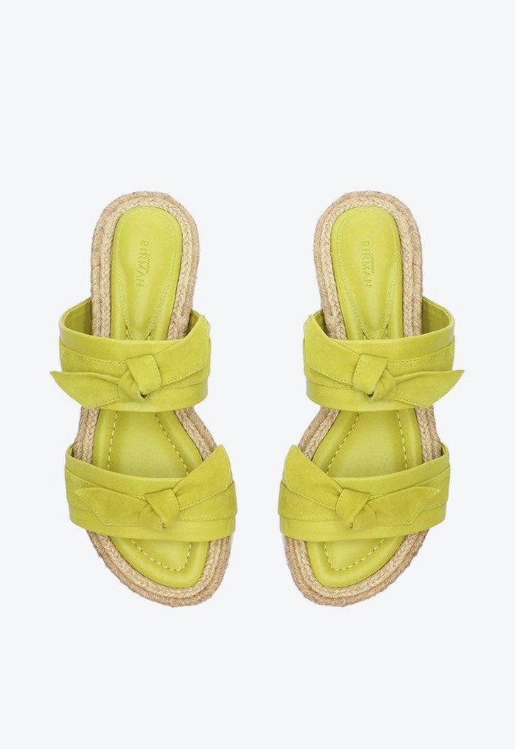 Clarita Espadrille Green Apple