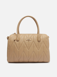 Bolsa Tiracolo Nude Arezzo Matelassê Média
