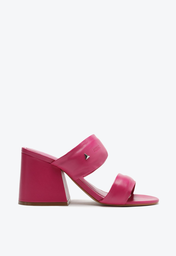 Sandália Mule Rosa Schutz Couro